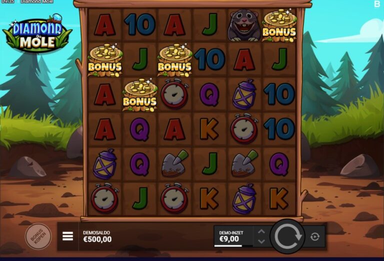 Screenshot 2 van Diamond Mole